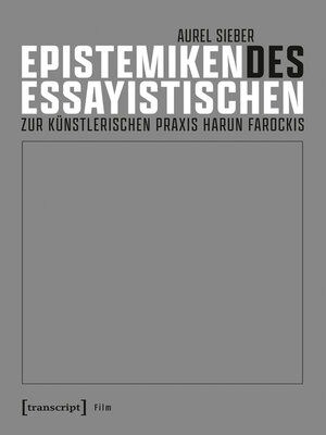 cover image of Epistemiken des Essayistischen